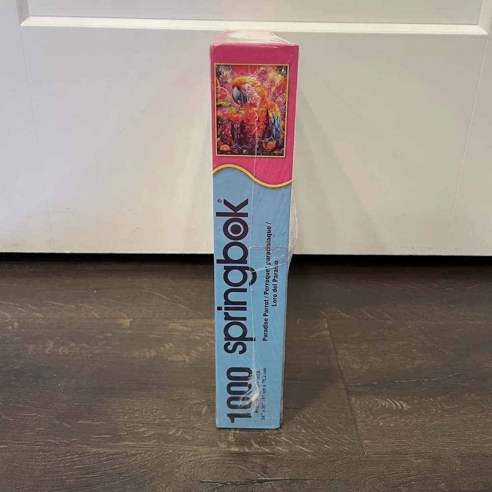 Springbok Paradise Parrot 1000 Piece Jigsaw Puzzle - Picture 3 of 4